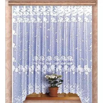 Занавеска для кухни "Летние цветы"/Лилия