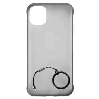 Защитный чехол Red Line Oslo для iPhone 11 Pro Max 6.5") (черный) с кольцом
