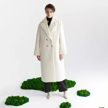 Пальто стеганое