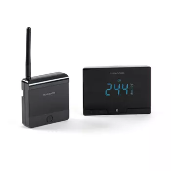 Беспроводной термостат комнатный TEPLOCOM TS-Prog/LUX-RF
