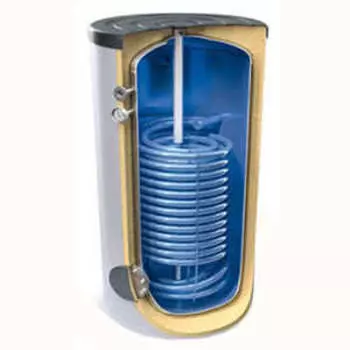 Бойлер косвенного нагрева Ecosystem 2x23 500 75 - Double coiled с возможностью установки ТЭНа с увеличенным теплообменником, 302167