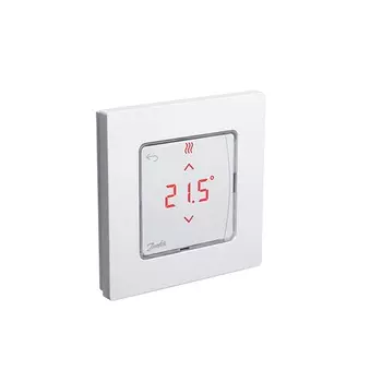 Danfoss Icon™ сенсорный комнатный термостат, 230 Вт, встраиваемый