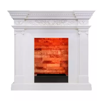 Деревянный портал Dimplex Amalfi 1049х1150х390 - белый дуб