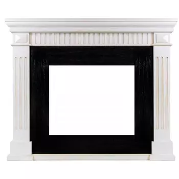 Деревянный портал Dimplex America 1110x1315x380 - Белый дуб с патиной