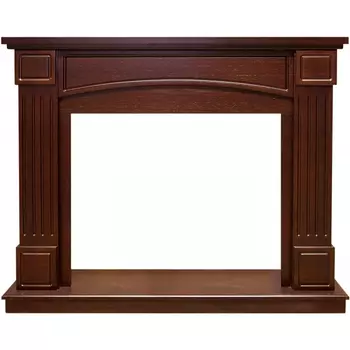 Деревянный портал Dimplex Boston 930х1160х350 - Темный дуб