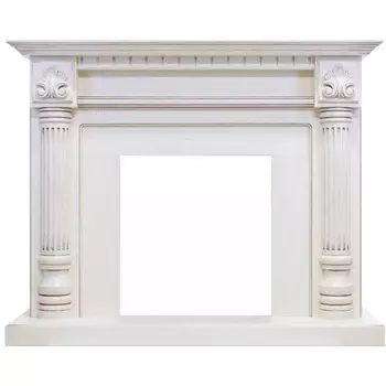 Деревянный портал Dimplex Edinburg 1090х1350х500 - Слоновая кость