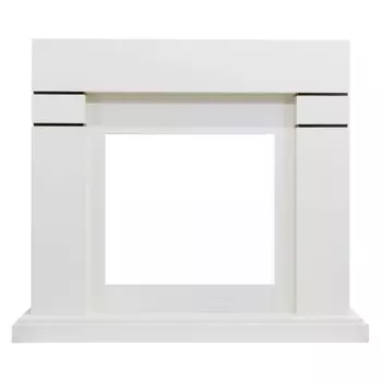 Деревянный портал Dimplex Lindos 985х1240х400 - Алебастр