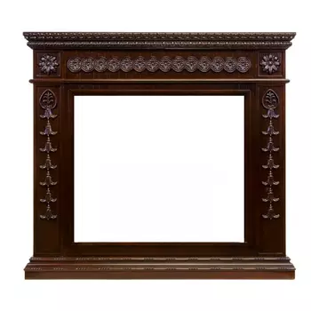 Деревянный портал Dimplex Milan 980х1080х285 - Темный дуб