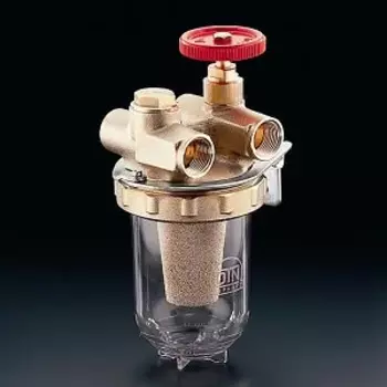 Фильтры жидкого топлива Oventrop Oilpur Sika 0 (бронзовый) Ду 10, внутренняя резьба G ⅜, для двухтрубных систем, арт. 2120003