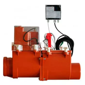 HL 2-х камерный канализационный затвор с электроприводом, HL715.2EPC