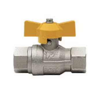 Itap BERLIN 072 3/4 Кран шаровый муфтовый для газа полнопроходный (бабочка), 26081