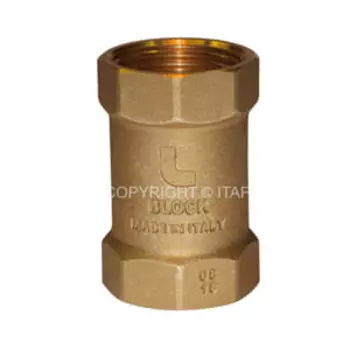 ITAP Block 101 1 1/2 Клапан обратный пружинный с пластиковым седлом