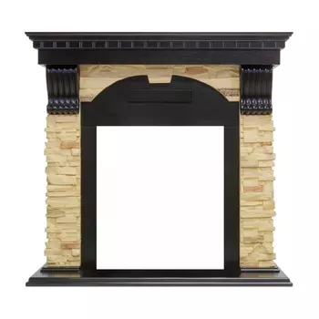 Каменный портал Dimplex Dublin 975х1020х352 - Венге/Сланец