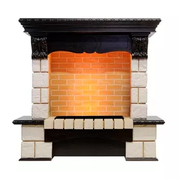 Каменный портал Dimplex Pierre Luxe 1035х1110х387 - Венге/Шампань