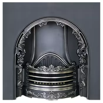 Камин EXEMET Argus 1000x995x270, черный с полировкой элементов