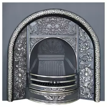 Камин EXEMET Atlas 965х965х160, черный с полировкой элементов