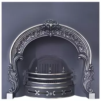 Камин EXEMET Laura 1005x1020x235, черный с полировкой элементов