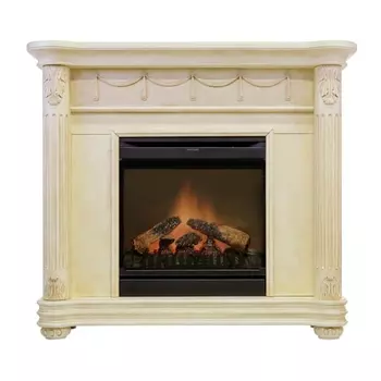 Каминокомплект Dimplex Rome 1003х1115х381 - Белый с бронзой