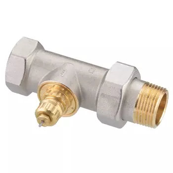 Клапан Danfoss RA-G Ду 25 прямой, никелированный