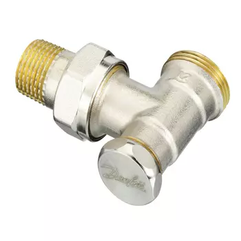 Клапан запорный Danfoss RLV-S 15 угловой, наружная резьба