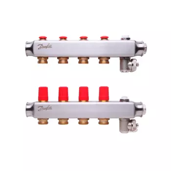 Коллекторы Danfoss SSM-4 для 4 контуров
