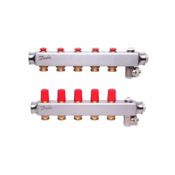 Коллекторы Danfoss SSM-5 для 5 контуров