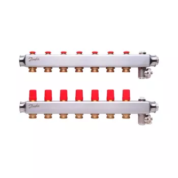 Коллекторы Danfoss SSM-7 для 7 контуров