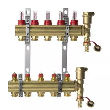 Комплект коллекторов Danfoss FHF-5F set, 5 контуров