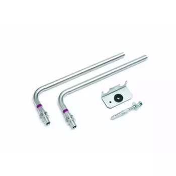 Комплект трубок REHAU из нержавеющей стали для подключения радиатора, Г-образ 16/250