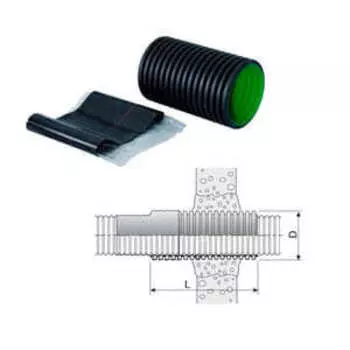 Комплект узла прохода Uponor через фундамент 1018267