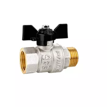 Кран шаровой латунный LD Pride 47.15.B-Н.Б