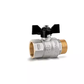 Кран шаровой латунный LD Pride 47.20.B-Н.Б