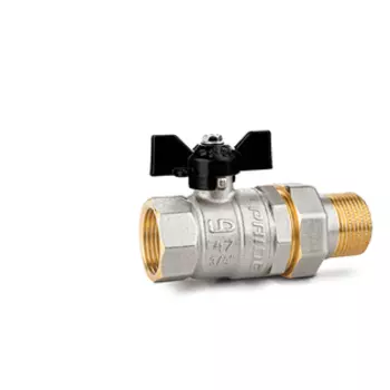 Кран шаровой латунный LD Pride 47.20.В-ГШ.Б