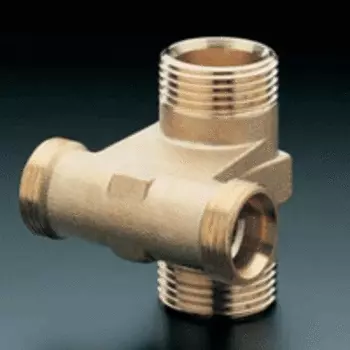 Крестовина из латуни Oventrop 1 1/4"х1 1/4"х3/4"х3/4", артикул 1505566