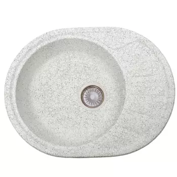 Кухонная мойка Formastone Fosto КМ 58-45, овальная с крылом,олово