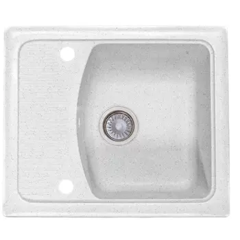 Кухонная мойка Formastone Fosto КМ 58-50, прямоугольная с крылом,метель