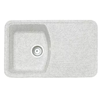 Кухонная мойка Formastone Fosto КМ 76-47, прямоугольная с крылом, олово