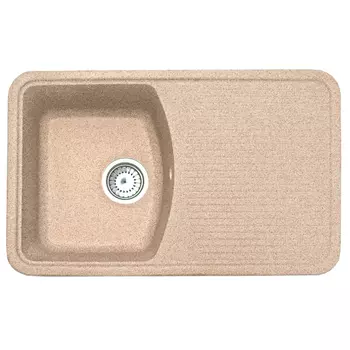 Кухонная мойка Formastone Fosto КМ 76-47, прямоугольная с крылом, страда