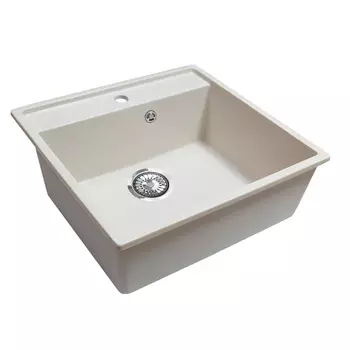 Кухонная мойка Formastone FostoGran FG 52-50, прямоугольная, цвет арктик