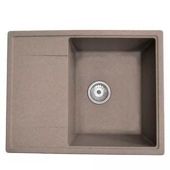 Кухонная мойка Formastone FostoGran FG 65-51, прямоугольная с крылом, латте