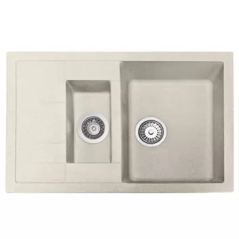 Кухонная мойка Formastone FostoGran FG 76-48, прямоугольная, арктик