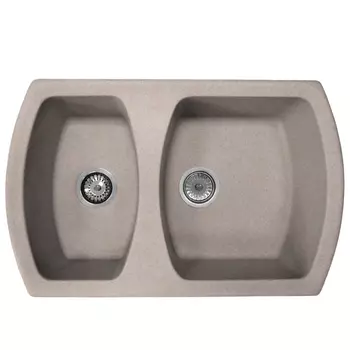 Кухонная мойка Formastone FostoGran FG 78-50, прямоугольная, серый