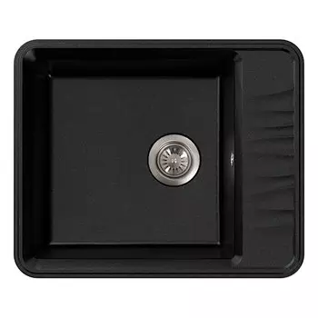Кухонная мойка Formastone FostoGran FG Атланта, прямоугольная с крылом, антрацит