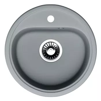 Кухонная мойка Formastone NOVA 45, круглая, серый