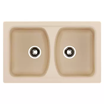 Кухонная мойка Formastone NOVA 79-50, прямоугольная, цвет бежевый