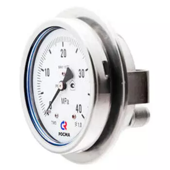 Манометр коррозионностойкий, виброустойчивый РОСМА серии 21, ТМ-521 (до 60кг) радиальный