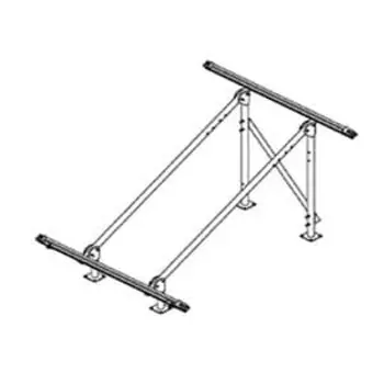 Монтажная конструкция Ecosystem Solar Stand MK-SR/FR-SP08 260 Double для наклонной крыши, 421605