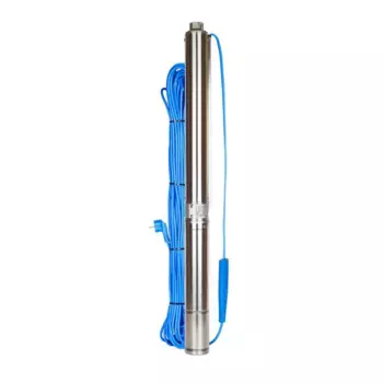 Насос скважинный Aquario ASP1.8E-50-90 (встроенный конденсатор, кабель 50м)