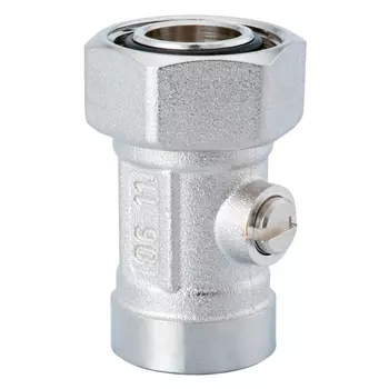 Одиночное соединение Hummel проходное G1/2" с накидной гайкой G3/4"