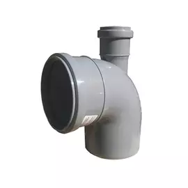 Отвод ПП Sinikon D110/050x87° с фронтальным патрубком (выход сзади)